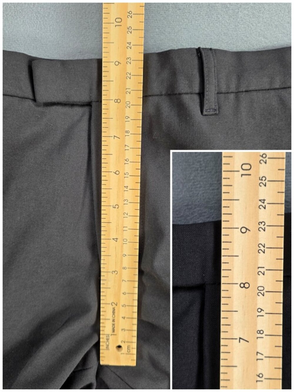 DRYKORN for Beautiful People Mens Wool Blend Dress Pants EU 48 / US W33 Gray - Picture 8 of 12